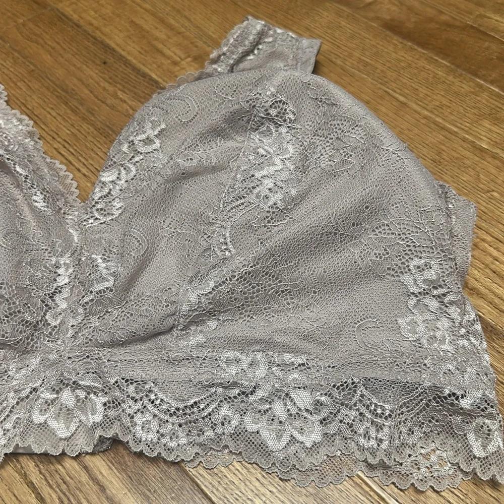 DREAMFIT Full Coverage Wireless Lace Bralette Adjustable Convertible Size 3X - Picture 7 of 7